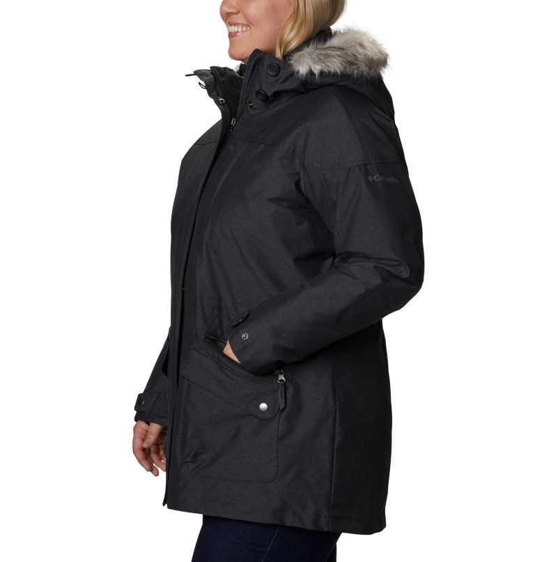 Women's Columbia Carson Pass Interchange Jackets Black | Plus Size CA-TC3L6